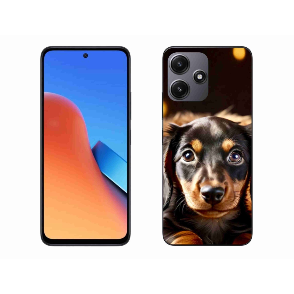 Gelový kryt mmCase na Xiaomi Redmi 12 5G - jezevčík