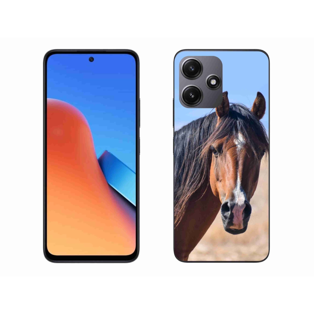 Gelový kryt mmCase na Xiaomi Redmi 12 5G - klidný kůň