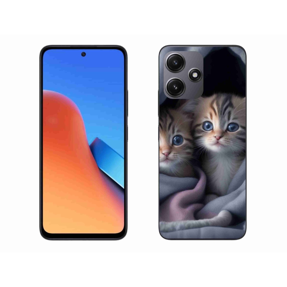 Gelový kryt mmCase na Xiaomi Redmi 12 5G - kočičí duo 2