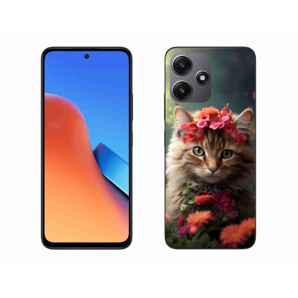 Gelový kryt mmCase na Xiaomi Redmi 12 5G - kočíčí princezna