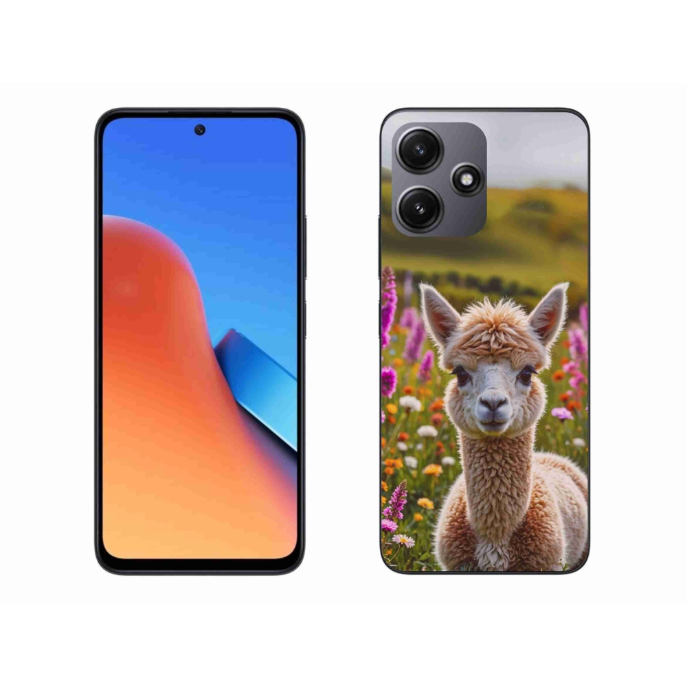 Gelový kryt mmCase na Xiaomi Redmi 12 5G - lama na louce