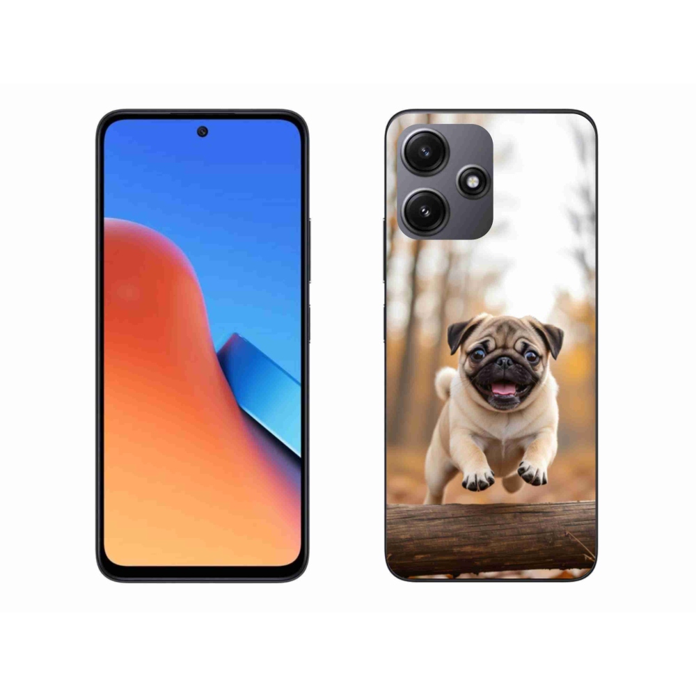 Gelový kryt mmCase na Xiaomi Redmi 12 5G - mops 2