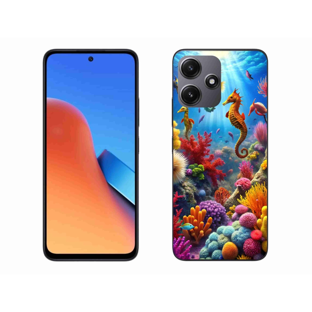 Gelový kryt mmCase na Xiaomi Redmi 12 5G - mořský svět 3