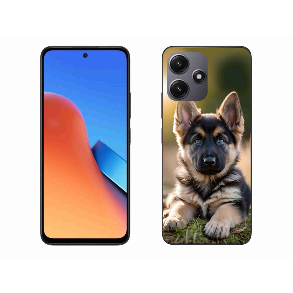 Gelový kryt mmCase na Xiaomi Redmi 12 5G - německý ovčák v přírodě