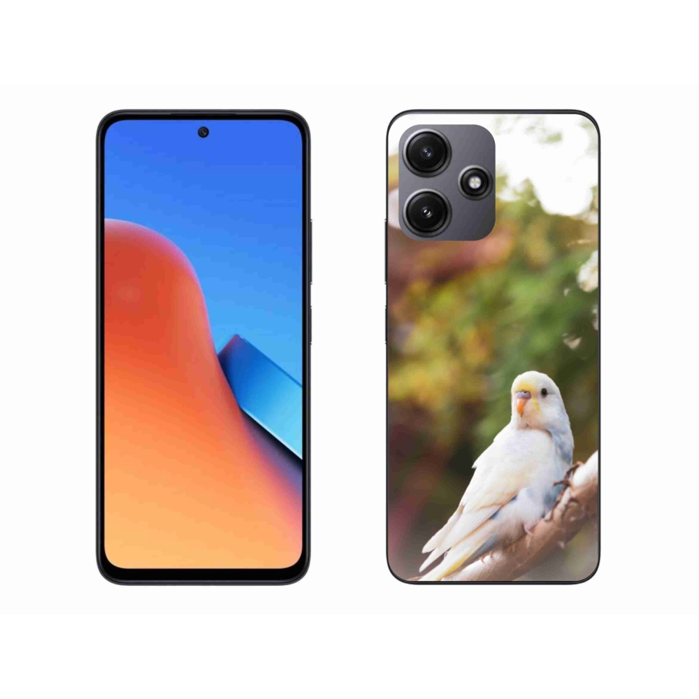 Gelový kryt mmCase na Xiaomi Redmi 12 5G - andulka bílá