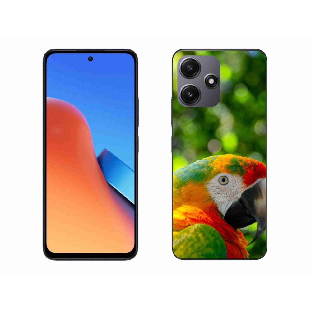 Gelový kryt mmCase na Xiaomi Redmi 12 5G - papoušek ara 3