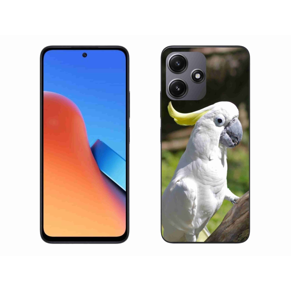 Gelový kryt mmCase na Xiaomi Redmi 12 5G - papoušek kakadu 2