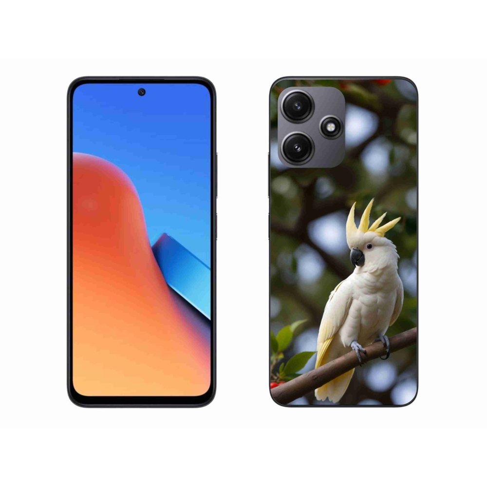Gelový kryt mmCase na Xiaomi Redmi 12 5G - papoušek kakadu 3