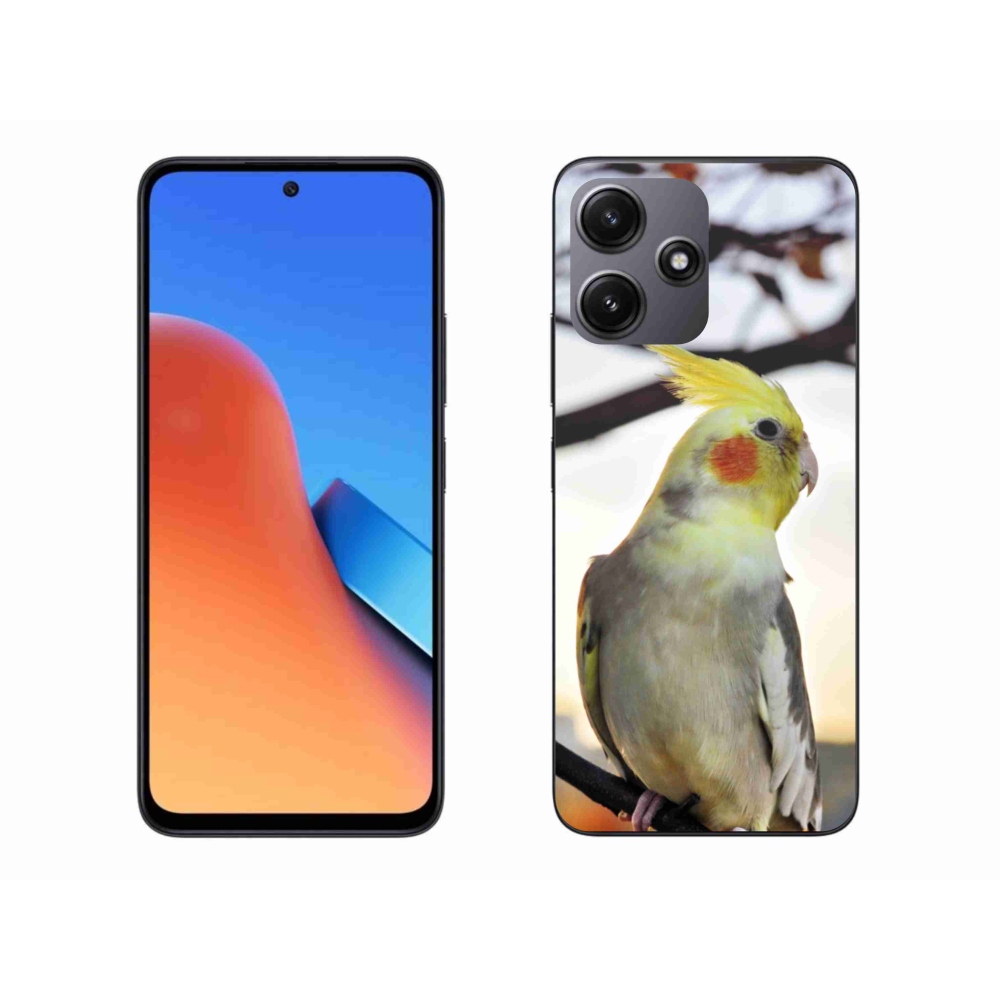 Gelový kryt mmCase na Xiaomi Redmi 12 5G - papoušek korela