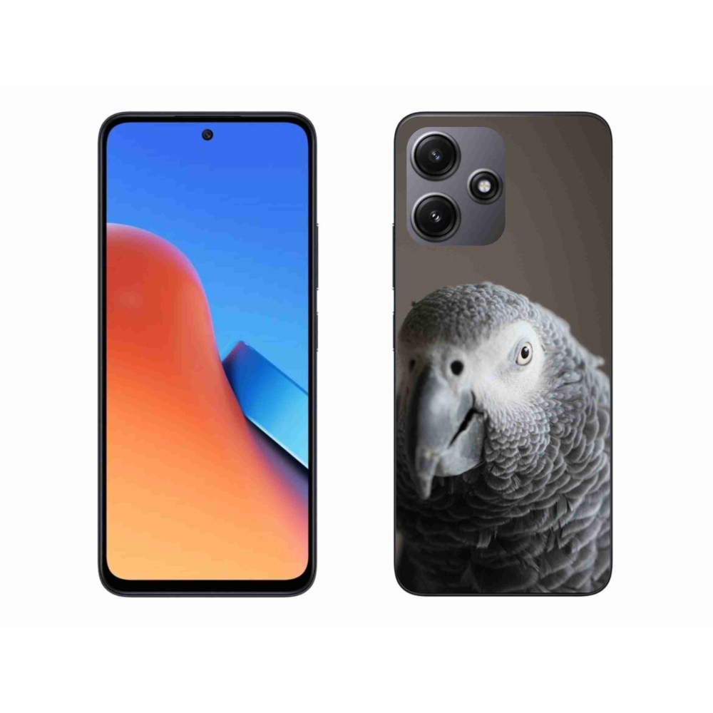 Gelový kryt mmCase na Xiaomi Redmi 12 5G - papoušek žako 2