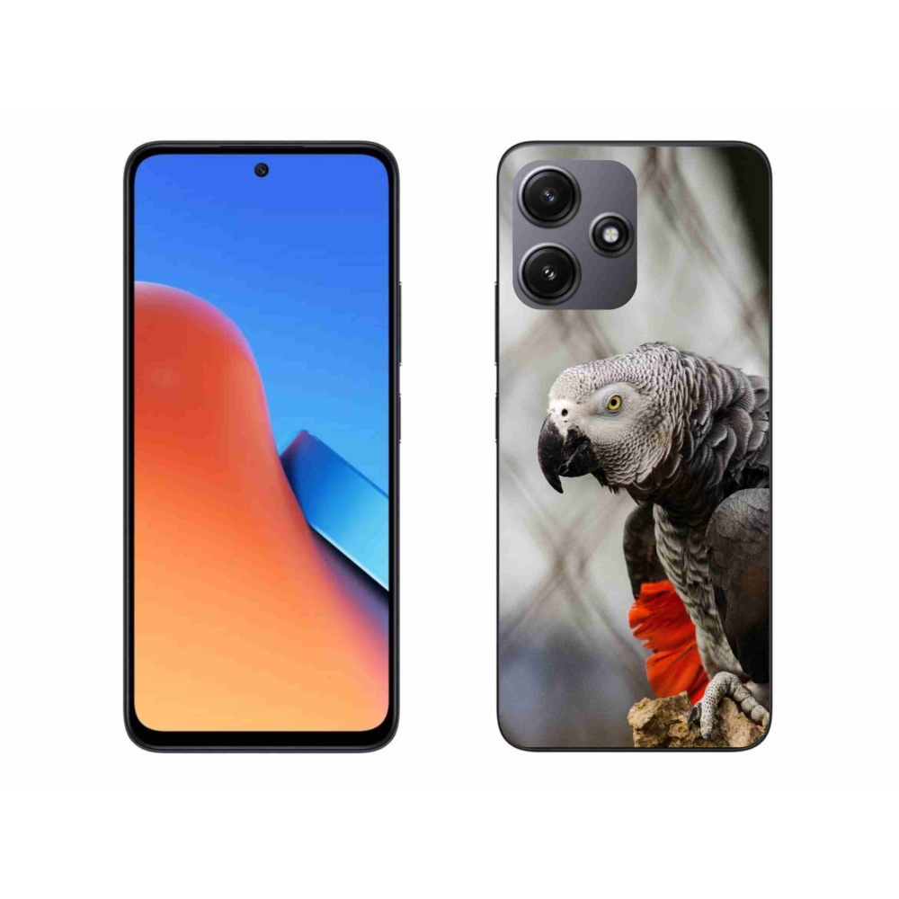 Gelový kryt mmCase na Xiaomi Redmi 12 5G - papoušek žako 3