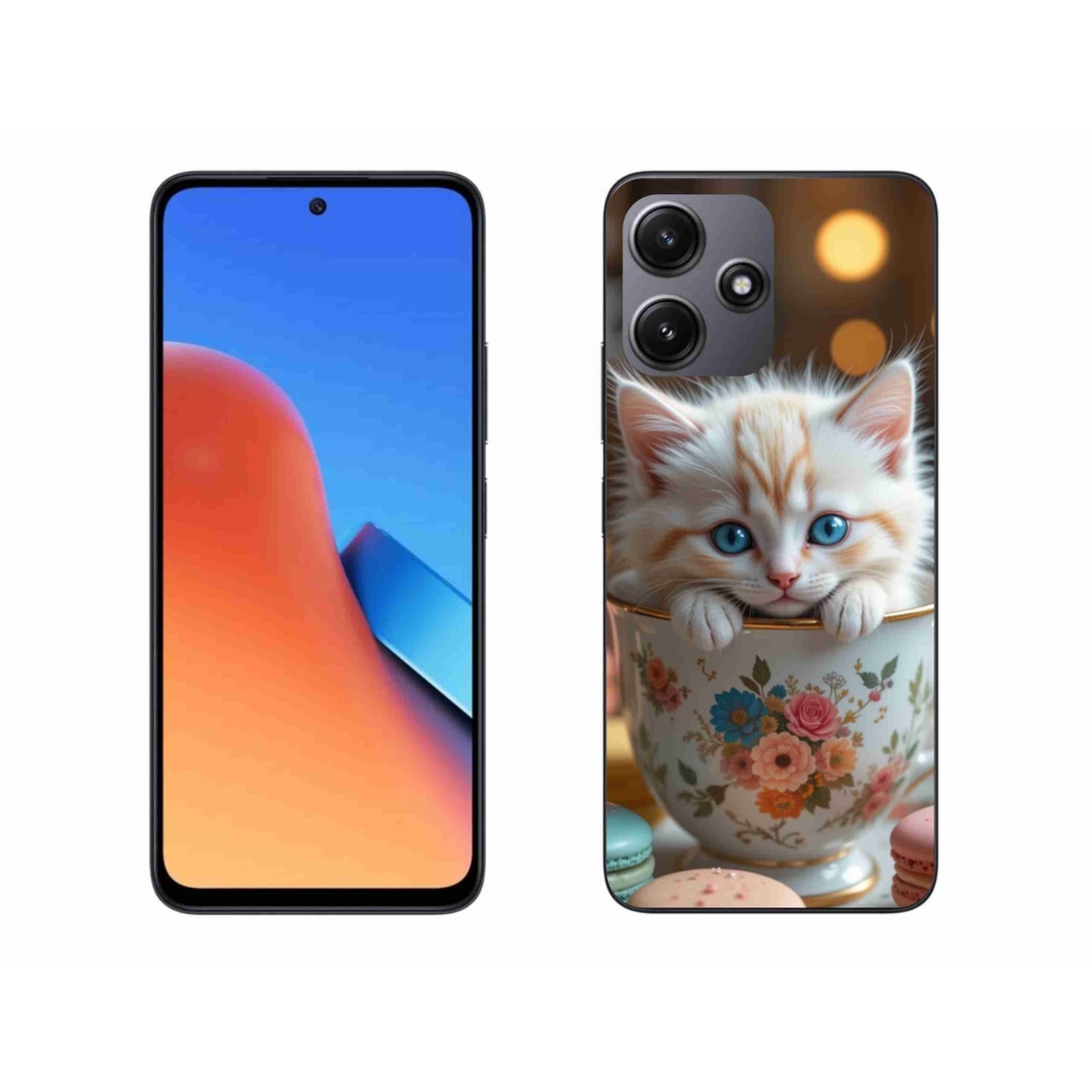 Gelový kryt mmCase na Xiaomi Redmi 12 5G - roztomilé kotě 6