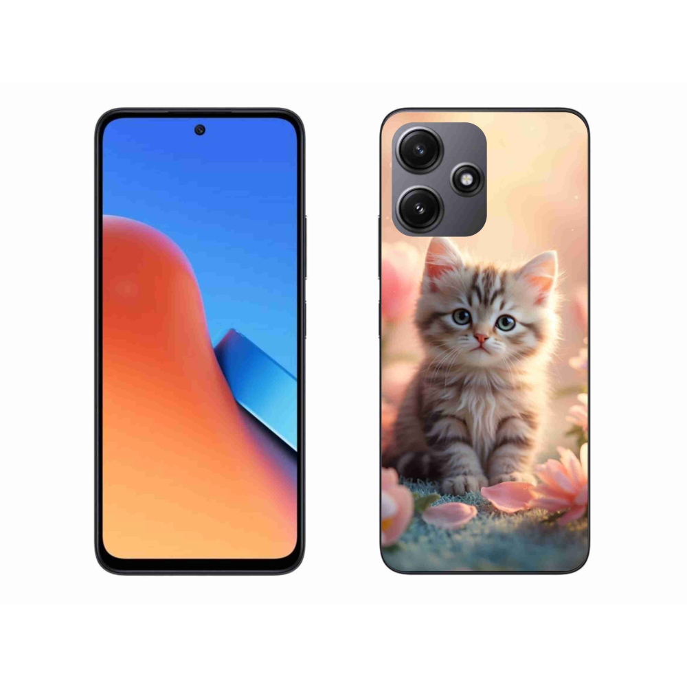 Gelový kryt mmCase na Xiaomi Redmi 12 5G - roztomilé kotě 8