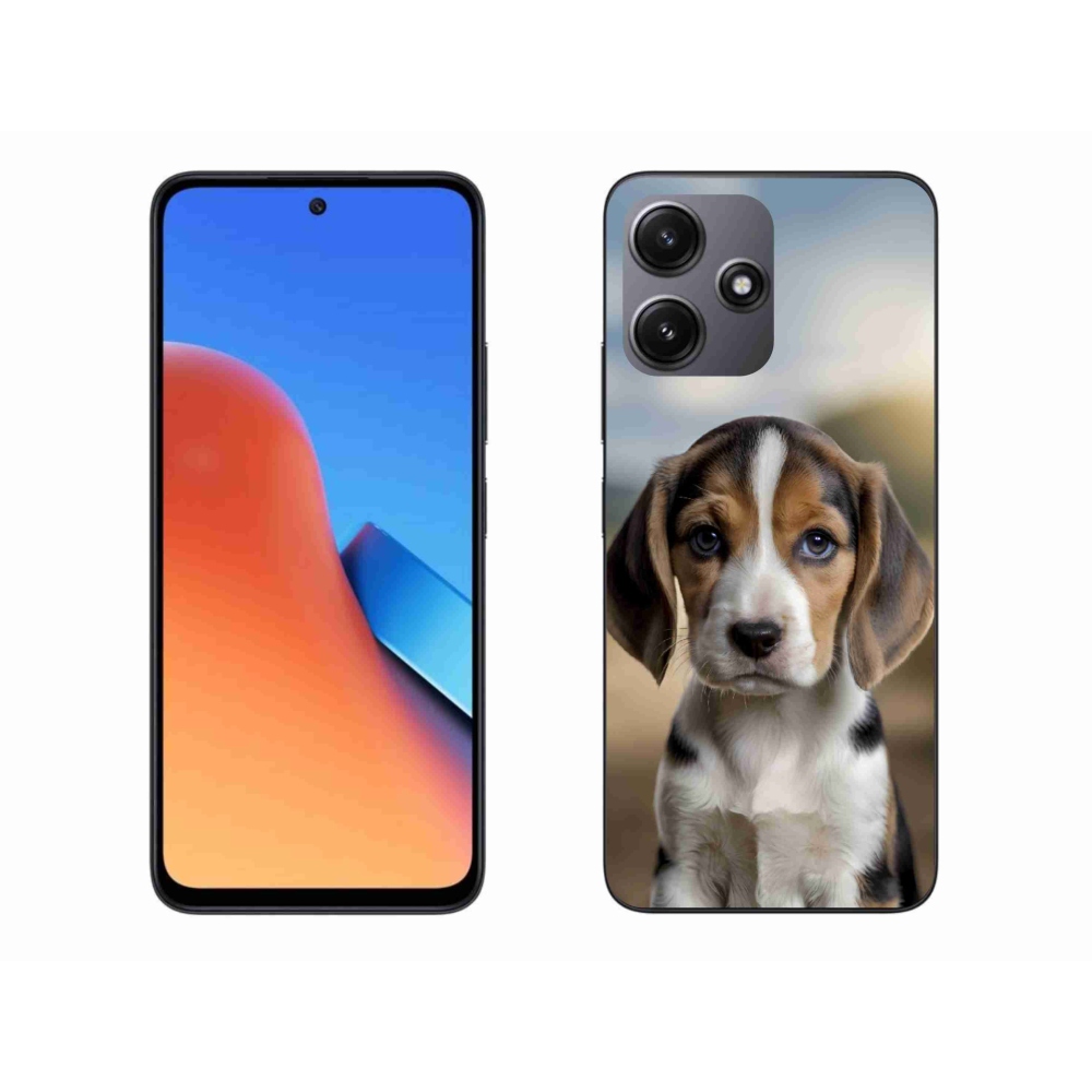 Gelový kryt mmCase na Xiaomi Redmi 12 5G - roztomilý bígl