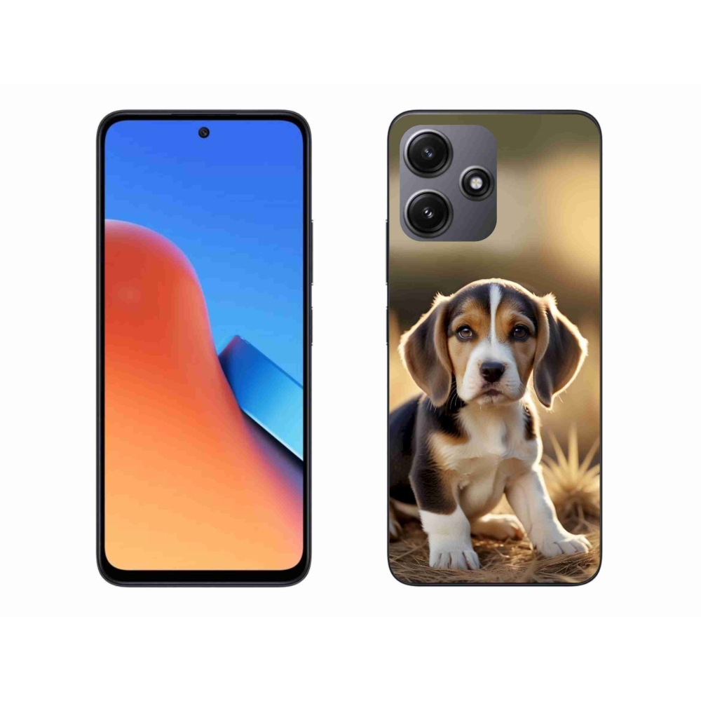 Gelový kryt mmCase na Xiaomi Redmi 12 5G - roztomilý bígl