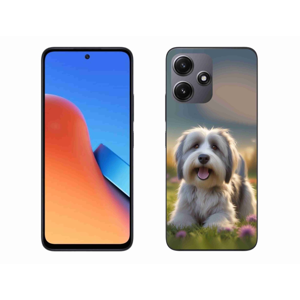 Gelový kryt mmCase na Xiaomi Redmi 12 5G - roztomilý havanský psík