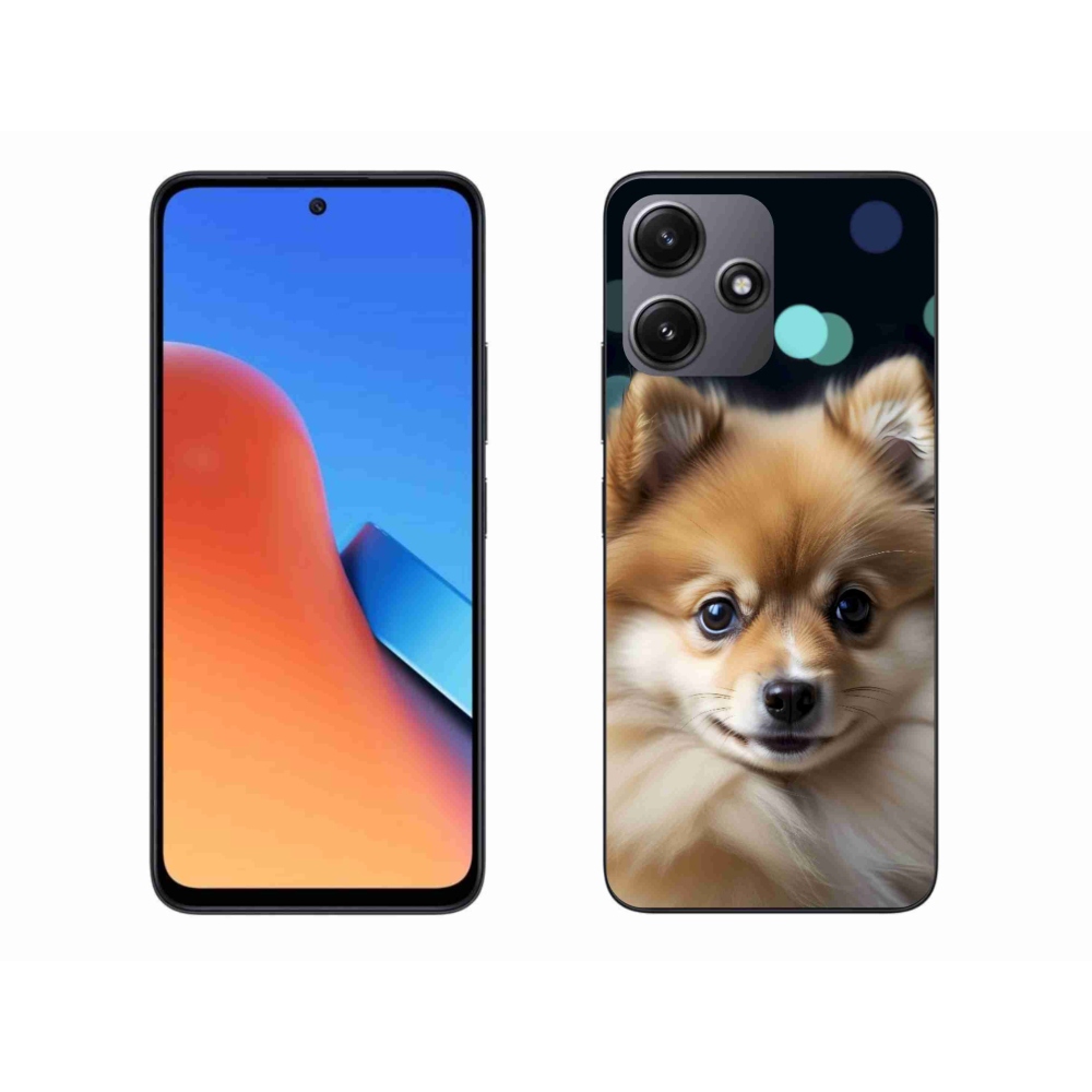 Gelový kryt mmCase na Xiaomi Redmi 12 5G - roztomilý pomeranian