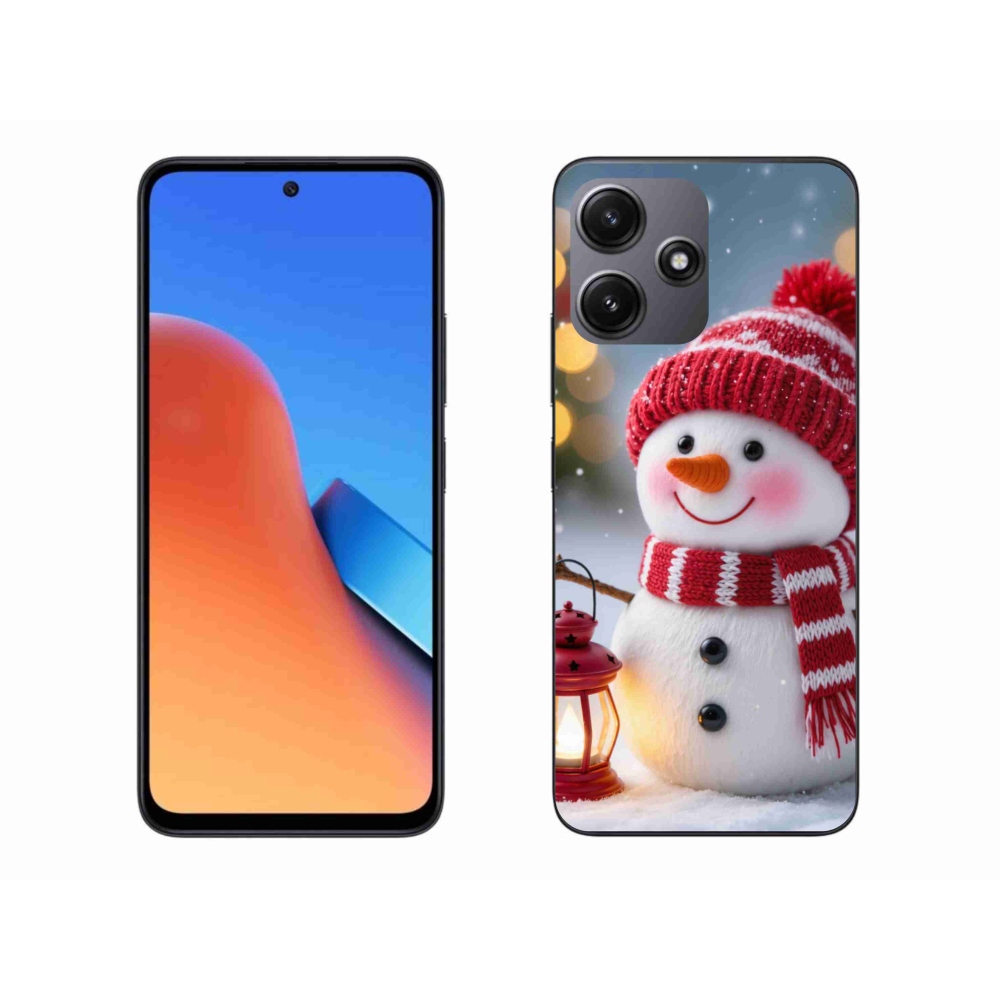 Gelový kryt mmCase na Xiaomi Redmi 12 5G - sněhulák 2