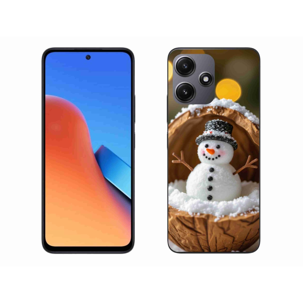 Gelový kryt mmCase na Xiaomi Redmi 12 5G - sněhulák 4