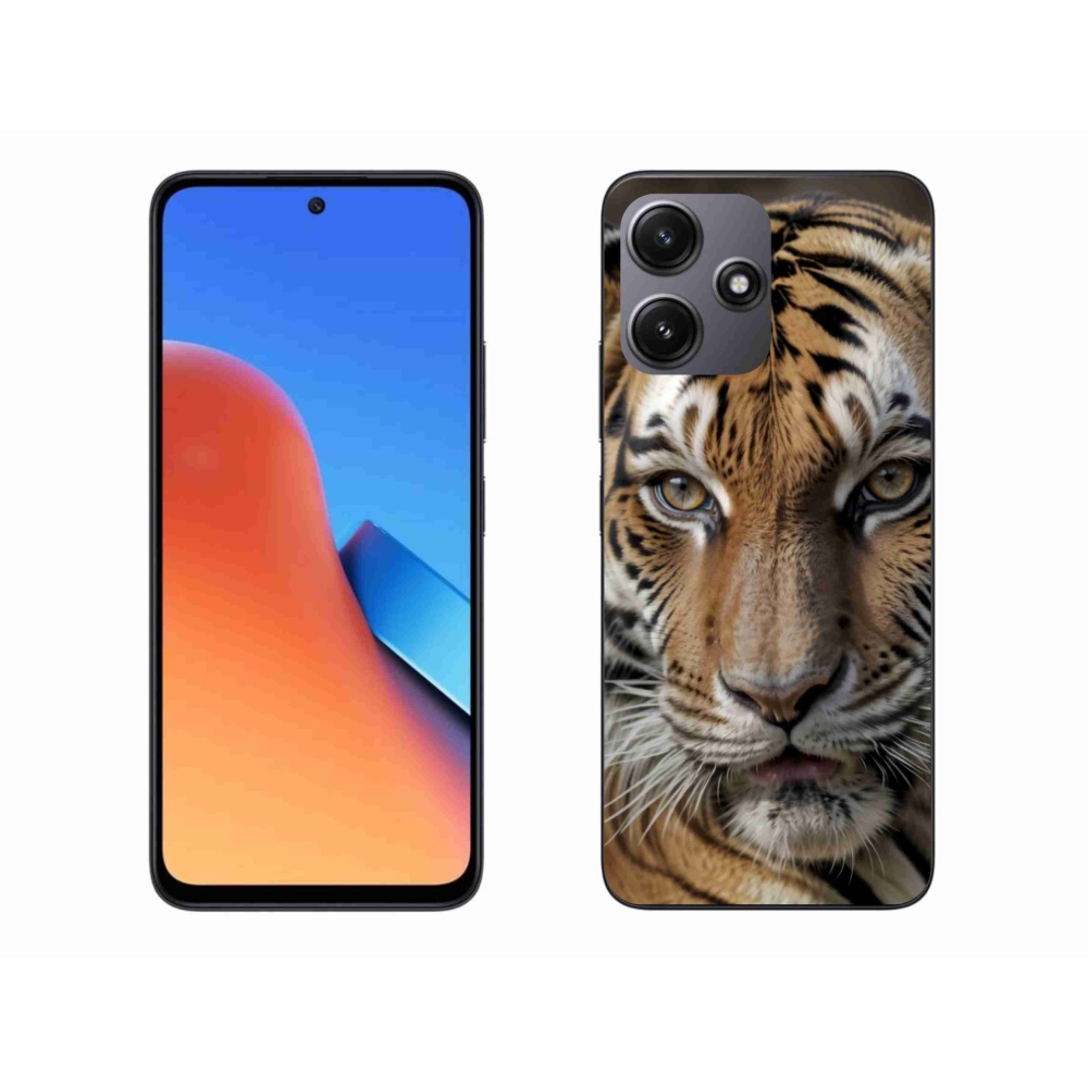 Gelový kryt mmCase na Xiaomi Redmi 12 5G - tygří pohled