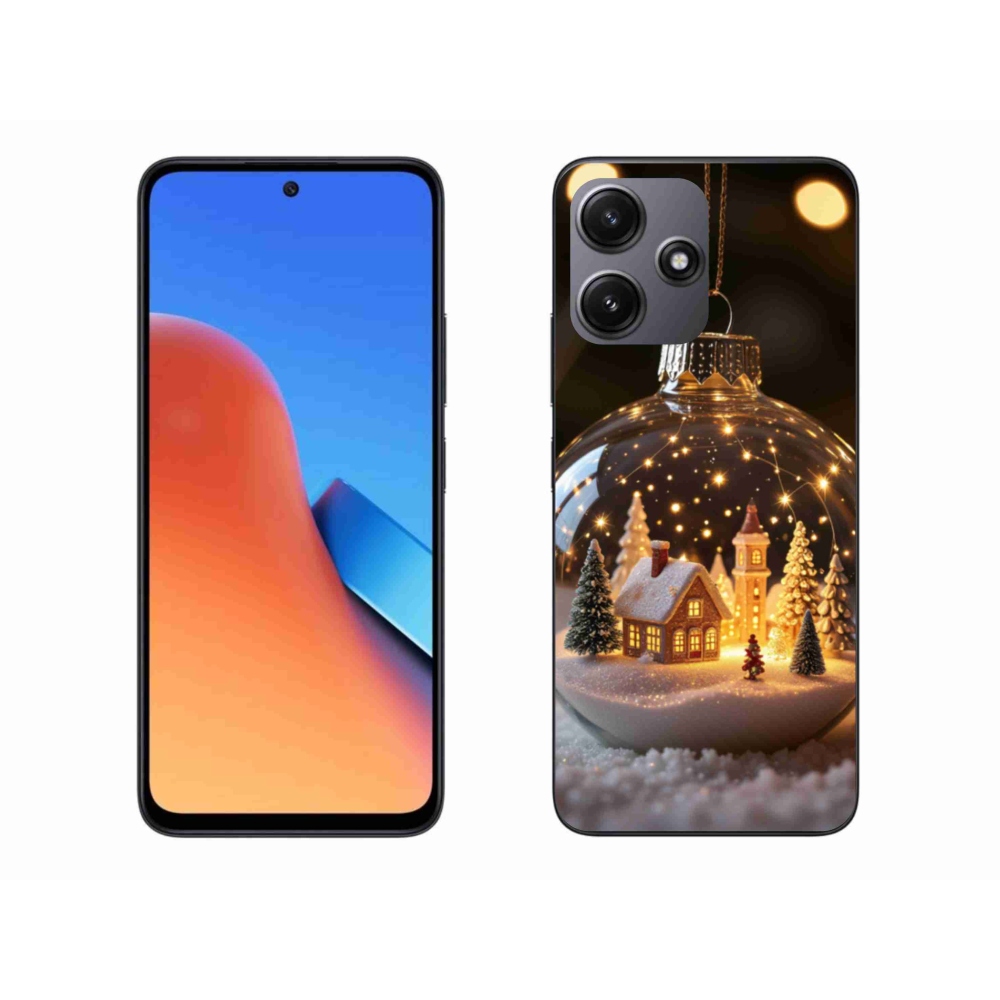 Gelový kryt mmCase na Xiaomi Redmi 12 5G - vánoční koule 3