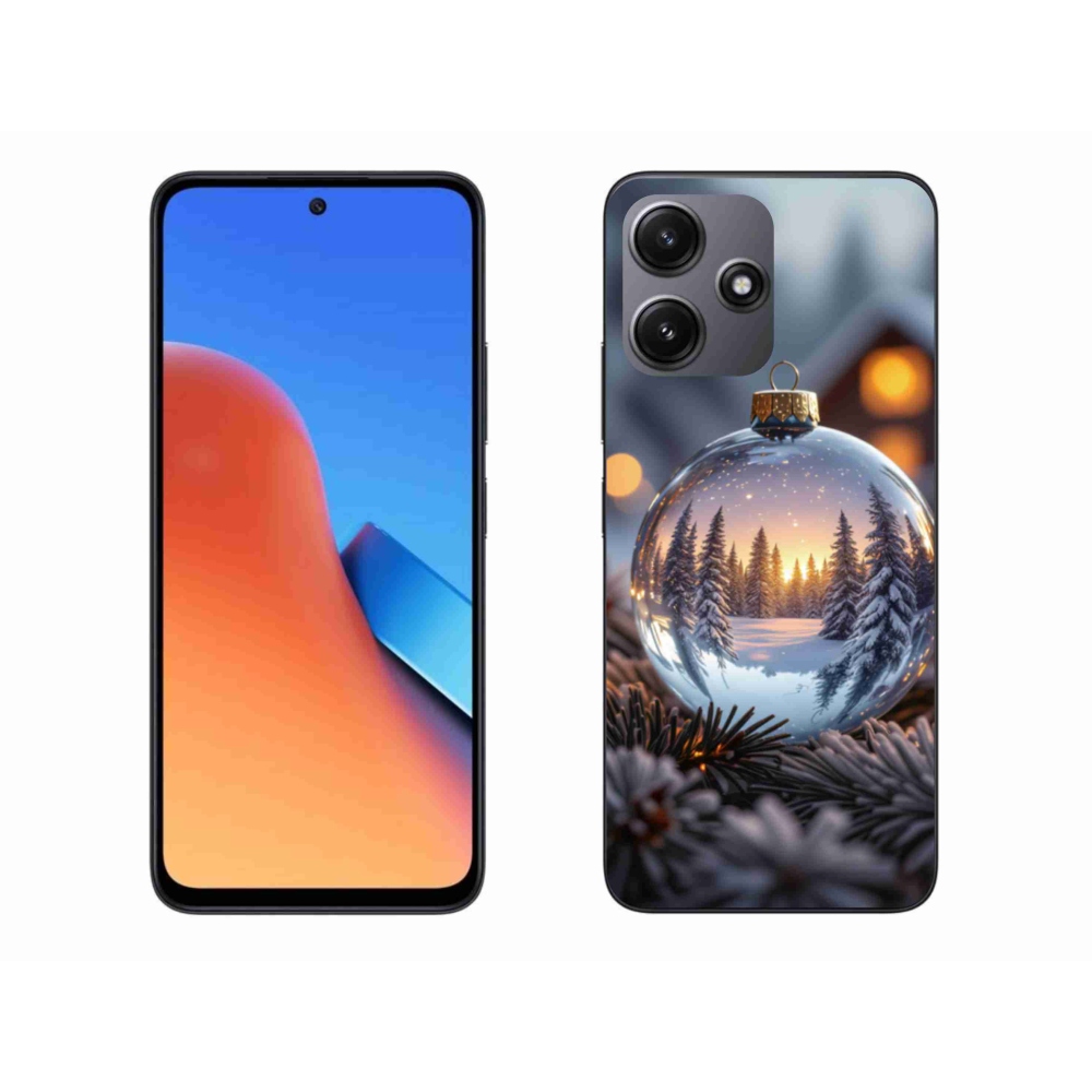 Gelový kryt mmCase na Xiaomi Redmi 12 5G - vánoční ozdoba