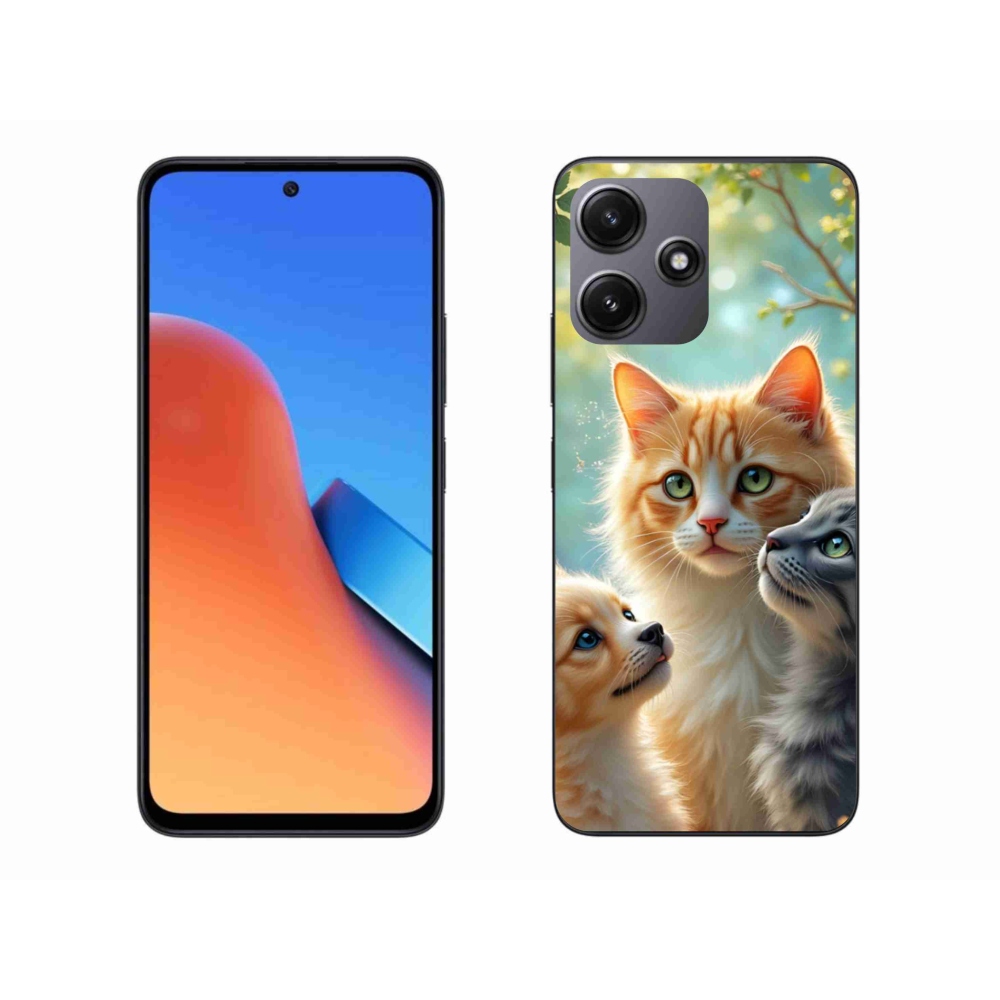 Gelový kryt mmCase na Xiaomi Redmi 12 5G - zvířecí přátelství 2