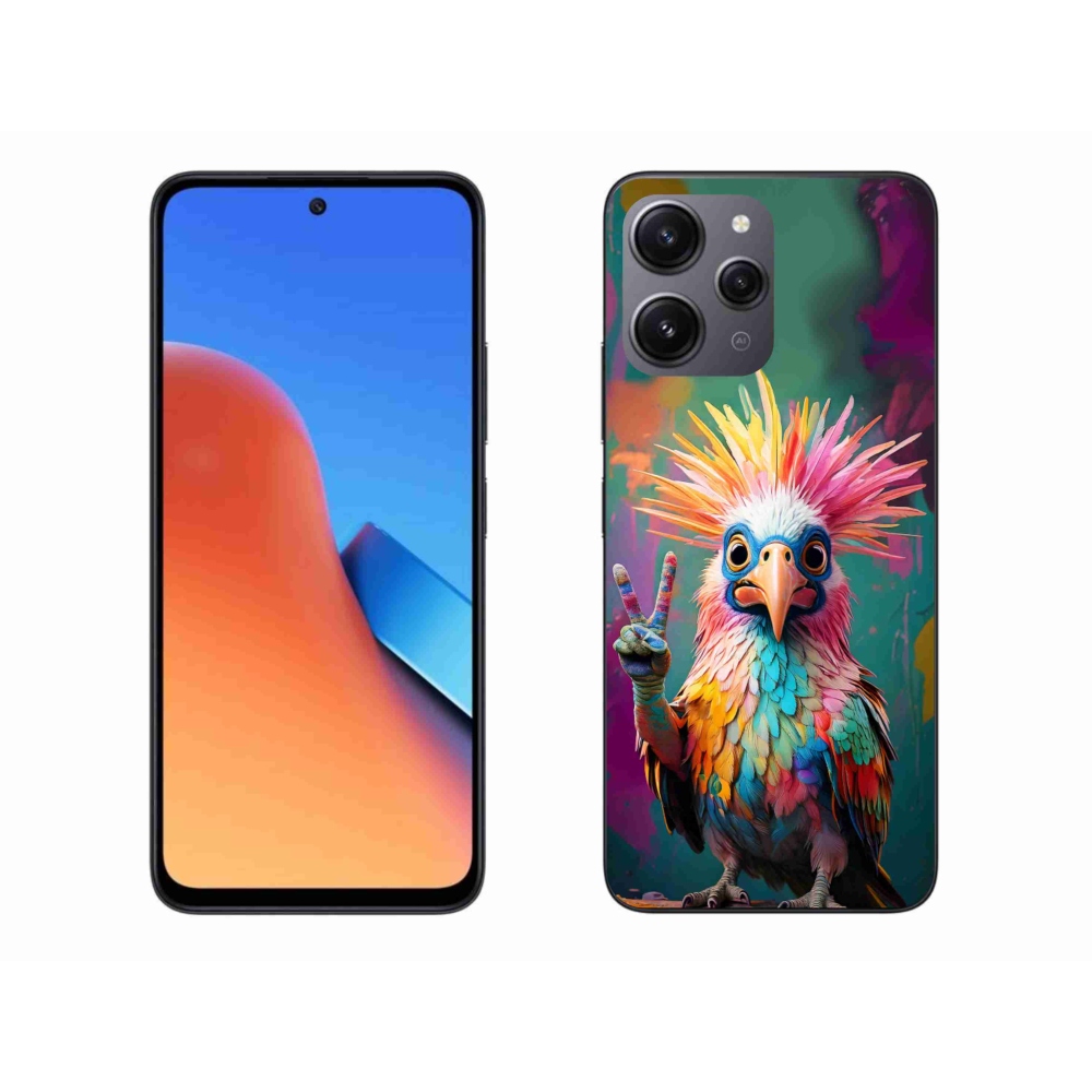 Gelový kryt mmCase na Xiaomi Redmi 12 - barevný rebel