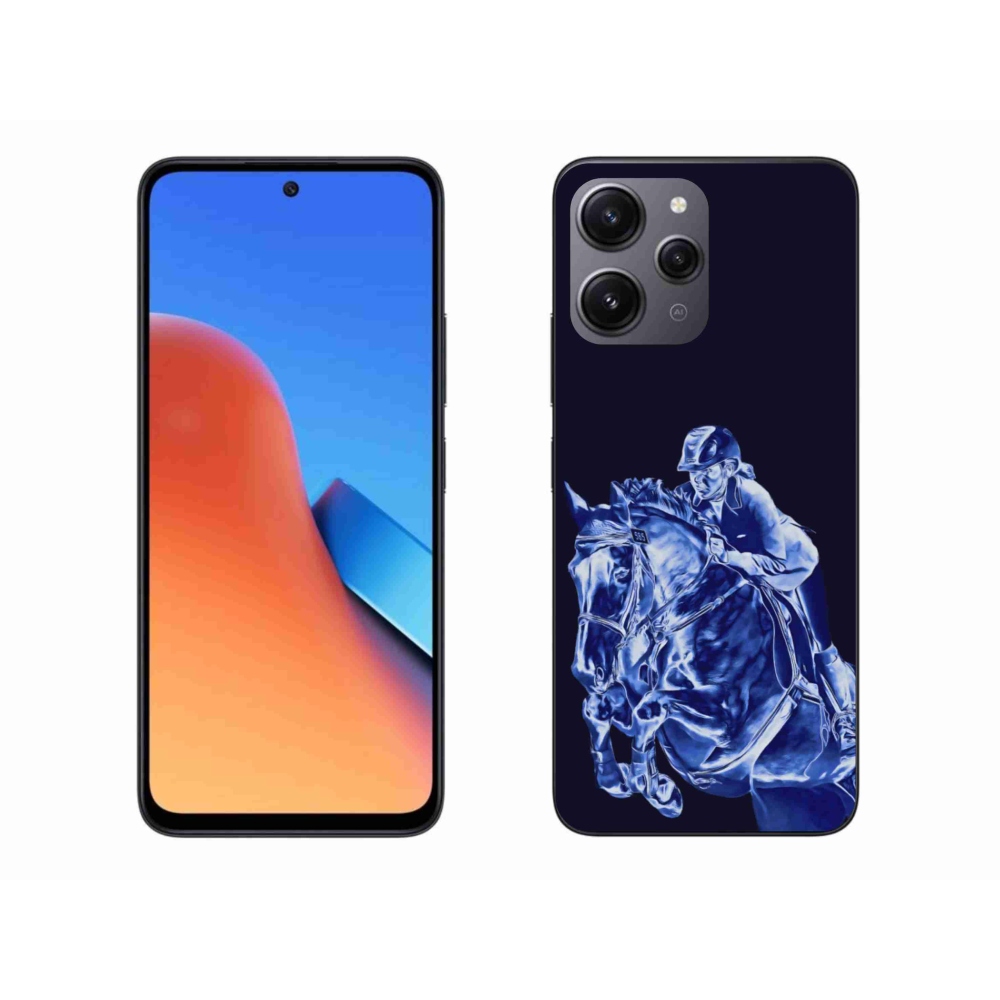 Gelový kryt mmCase na Xiaomi Redmi 12 - dostihový kůň