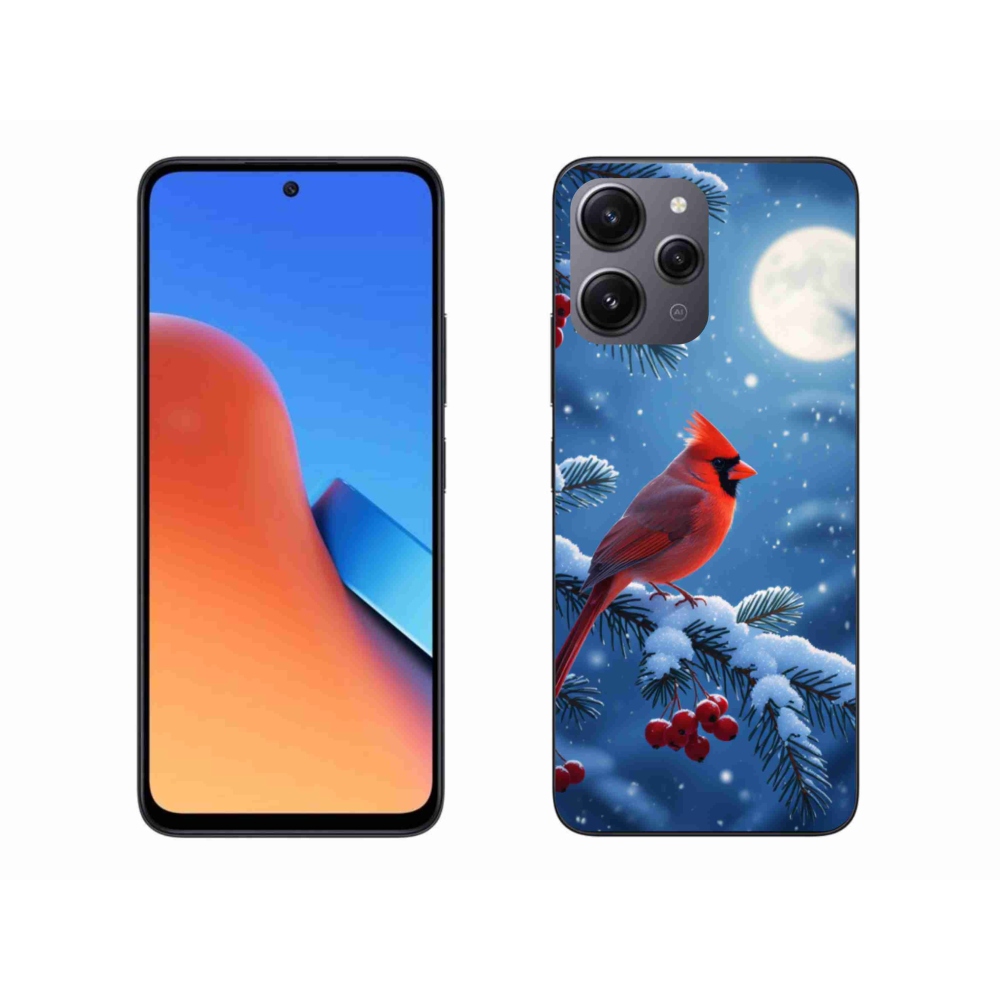 Gelový kryt mmCase na Xiaomi Redmi 12 - kardinál červený
