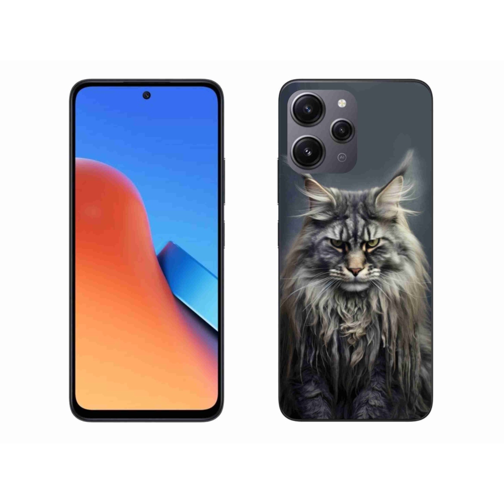 Gelový kryt mmCase na Xiaomi Redmi 12 - kočíčí pohled 4