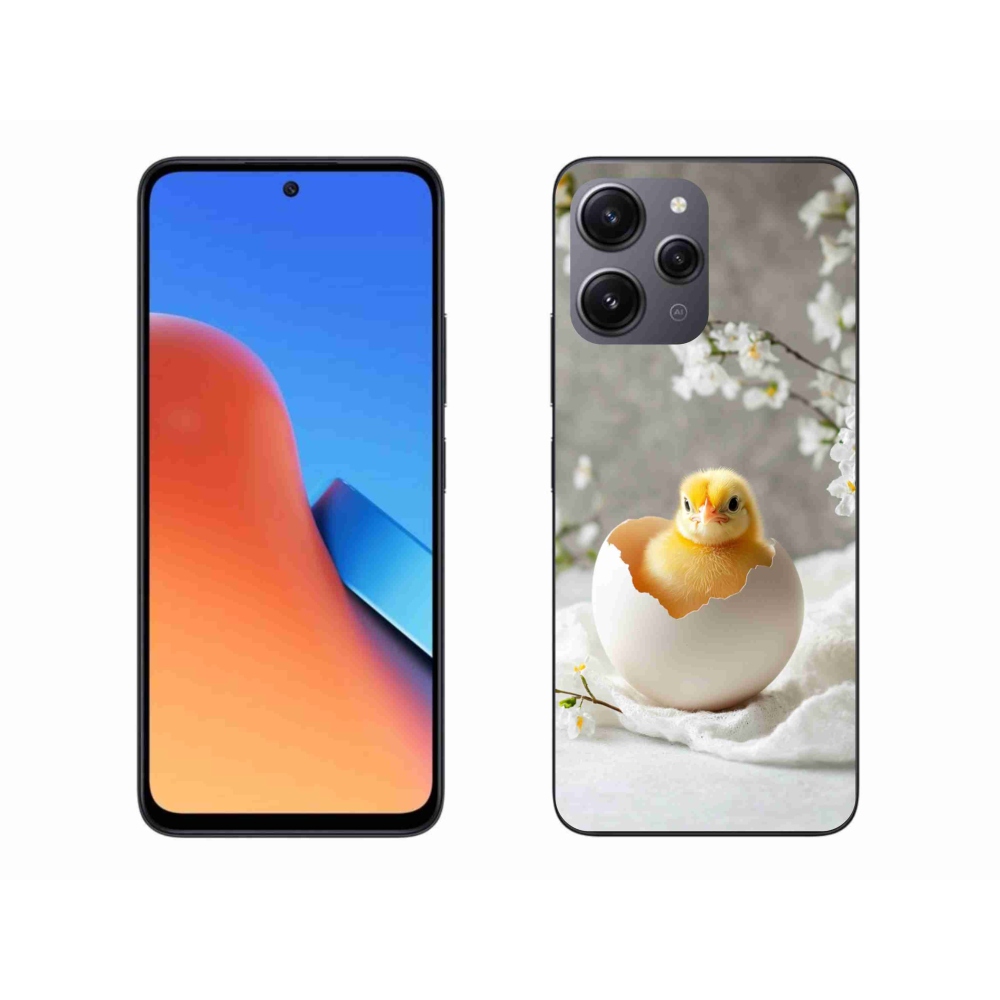 Gelový kryt mmCase na Xiaomi Redmi 12 - kuřátko
