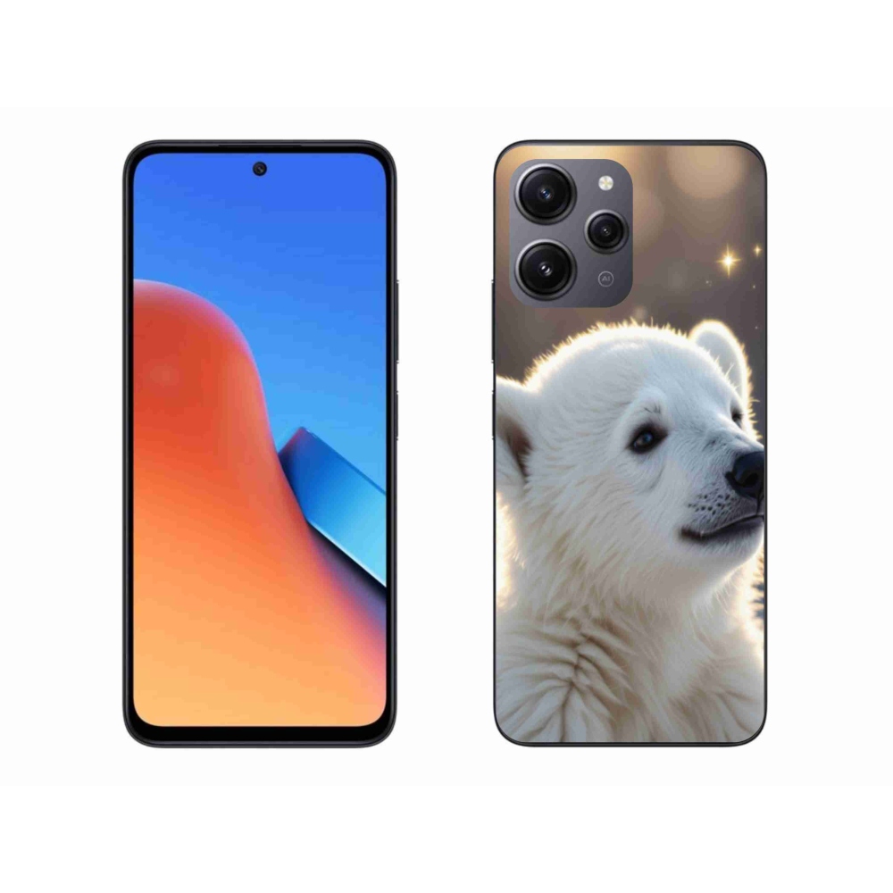 Gelový kryt mmCase na Xiaomi Redmi 12 - lední medvěd