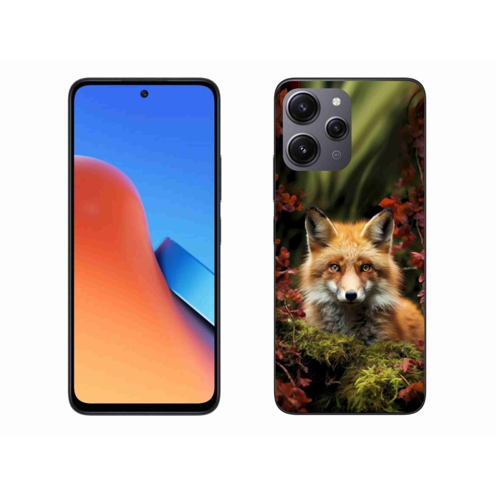 Gelový kryt mmCase na Xiaomi Redmi 12 - liška v lese