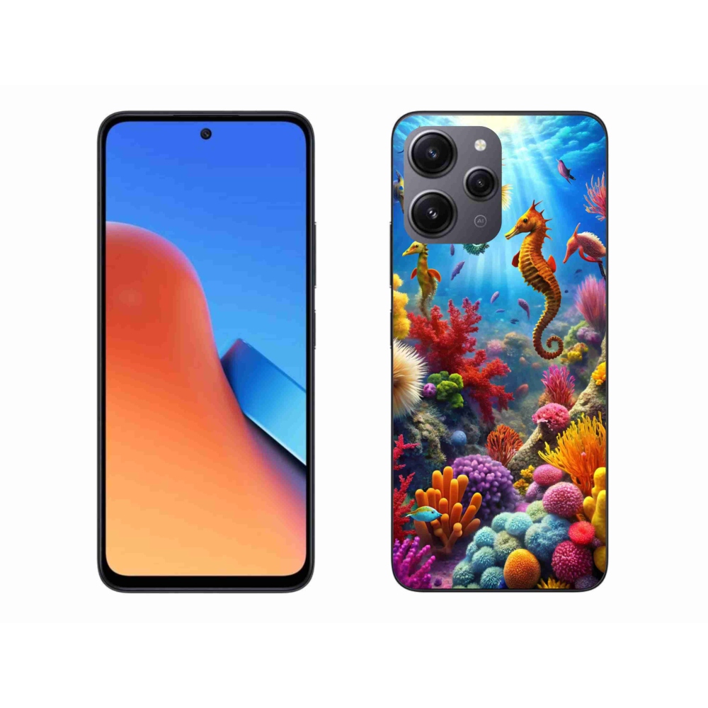 Gelový kryt mmCase na Xiaomi Redmi 12 - mořský svět 3
