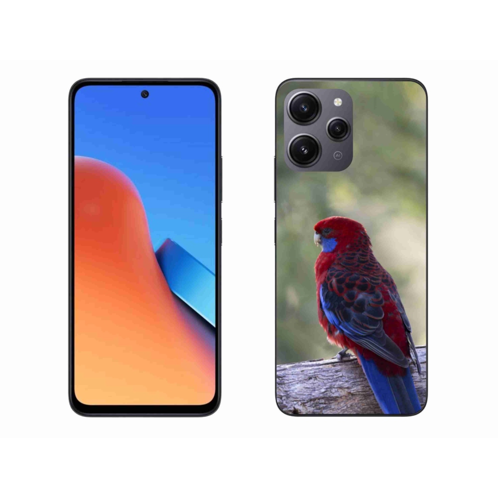 Gelový kryt mmCase na Xiaomi Redmi 12 - papoušek rosela