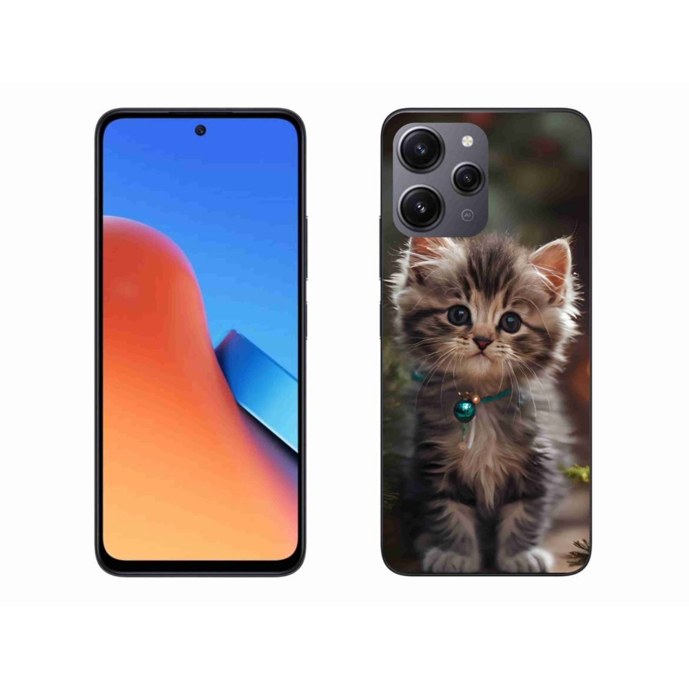 Gelový kryt mmCase na Xiaomi Redmi 12 - roztomilé kotě 11
