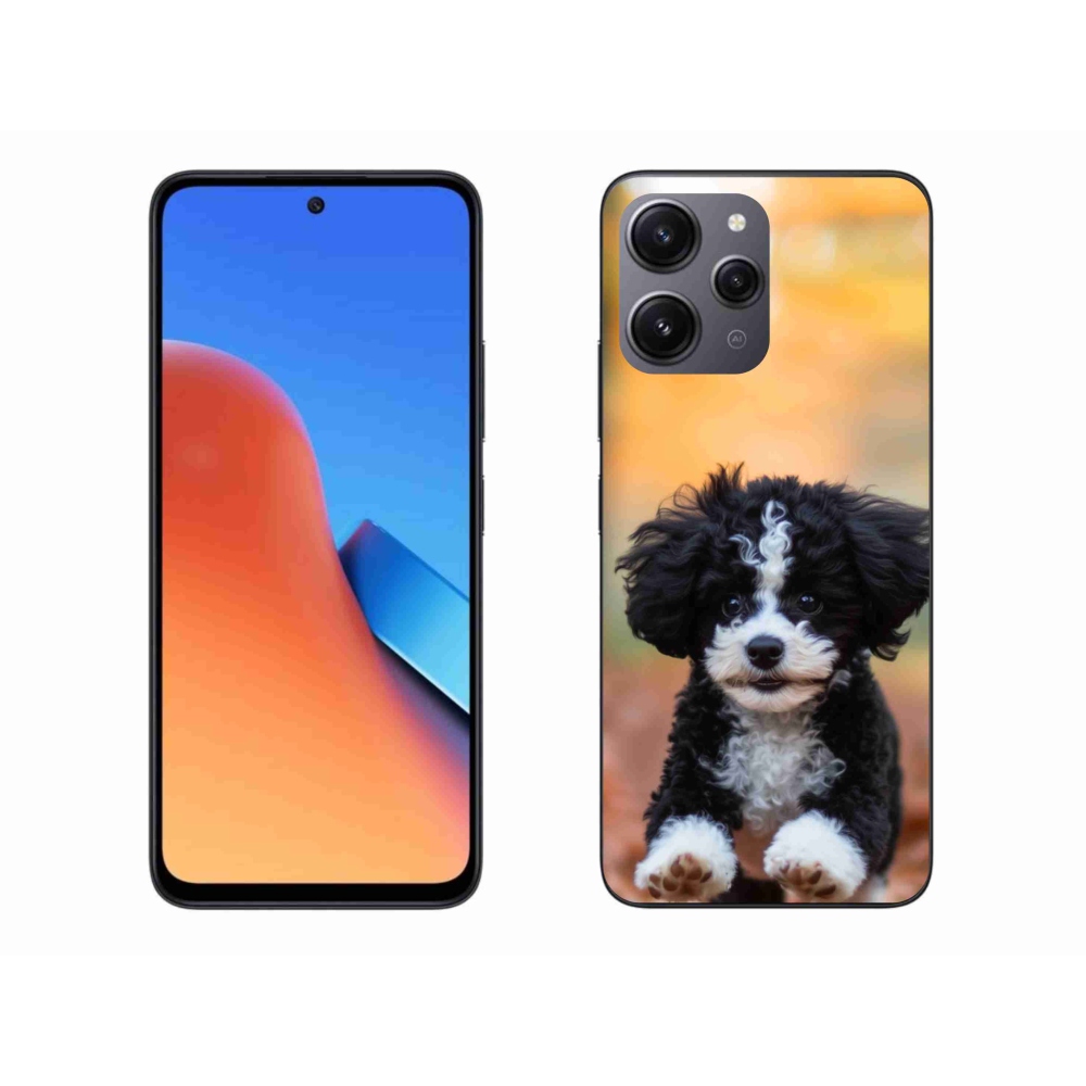 Gelový kryt mmCase na Xiaomi Redmi 12 - roztomilé štěně 2