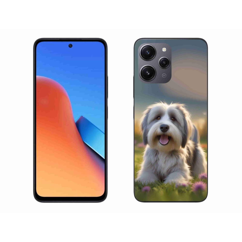 Gelový kryt mmCase na Xiaomi Redmi 12 - roztomilý havanský psík