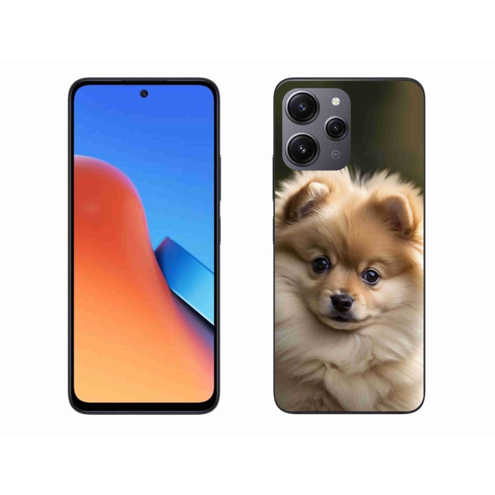 Gelový kryt mmCase na Xiaomi Redmi 12 - roztomilý pomeranian 2