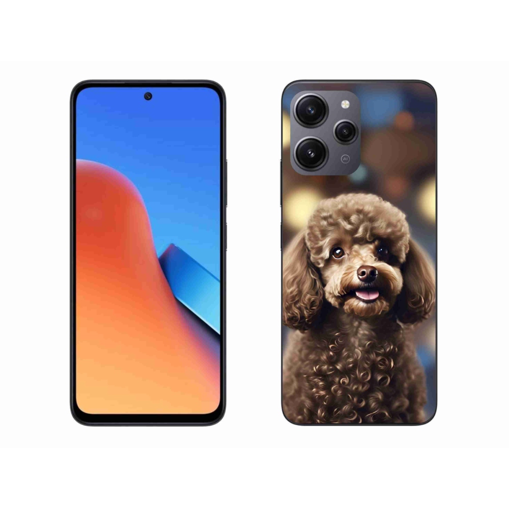 Gelový kryt mmCase na Xiaomi Redmi 12 - roztomilý pudl