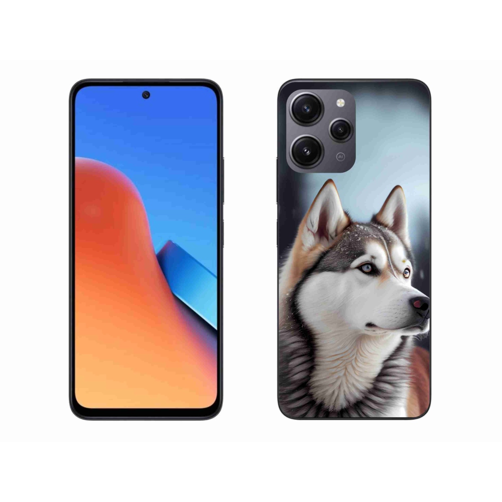 Gelový kryt mmCase na Xiaomi Redmi 12 - sibiřský husky