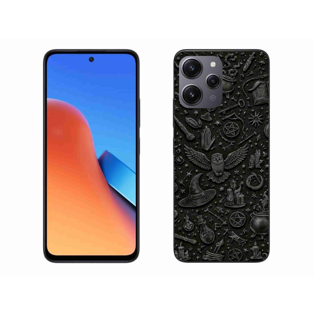 Gelový kryt mmCase na Xiaomi Redmi 12 - tmavý magický svět