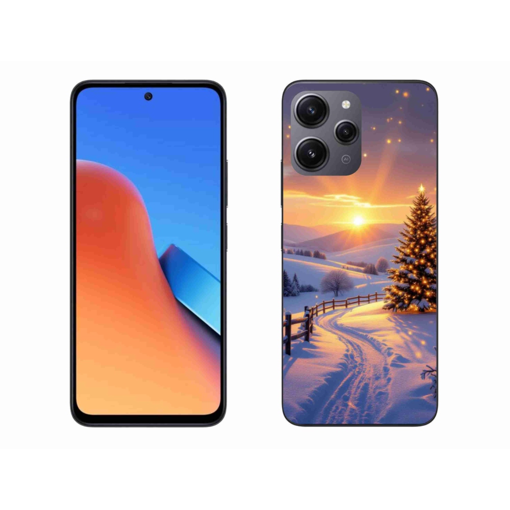 Gelový kryt mmCase na Xiaomi Redmi 12 - zimní krajina
