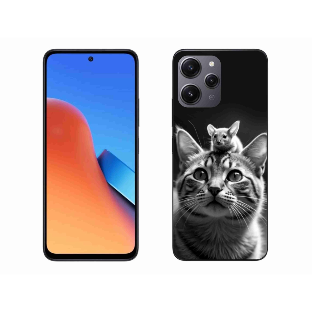 Gelový kryt mmCase na Xiaomi Redmi 12 - zvířecí přátelství 2
