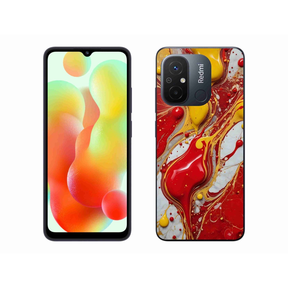 Gelový kryt mmCase na Xiaomi Redmi 12C - abstraktní motiv 42