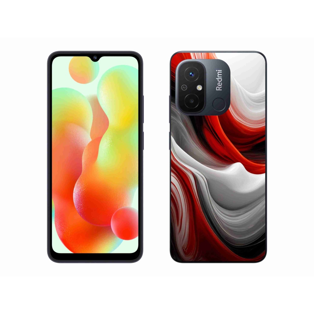 Gelový kryt mmCase na Xiaomi Redmi 12C - abstraktní motiv 47