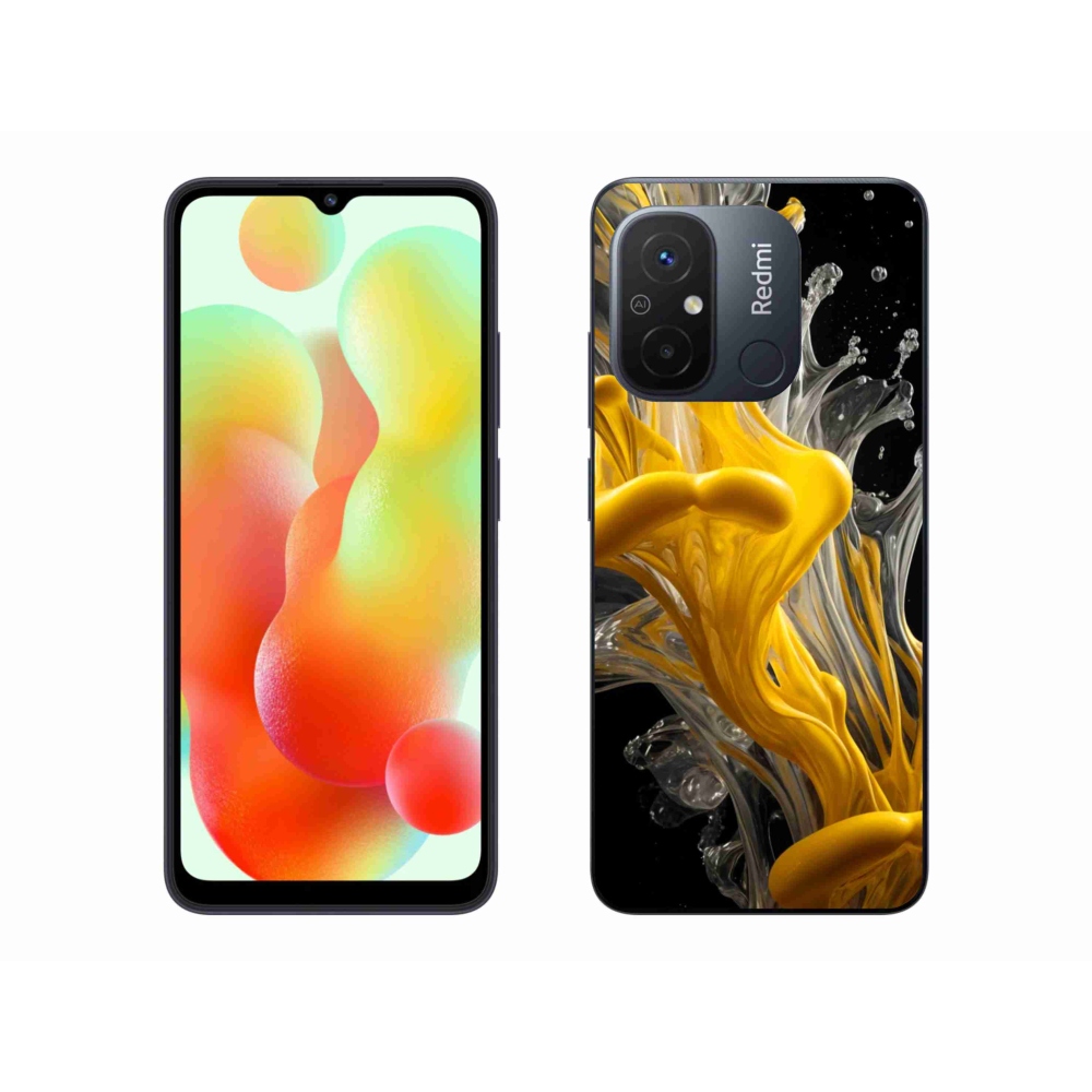 Gelový kryt mmCase na Xiaomi Redmi 12C - abstraktní motiv 48