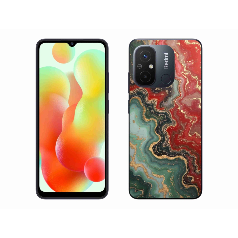 Gelový kryt mmCase na Xiaomi Redmi 12C - abstraktní motiv 55