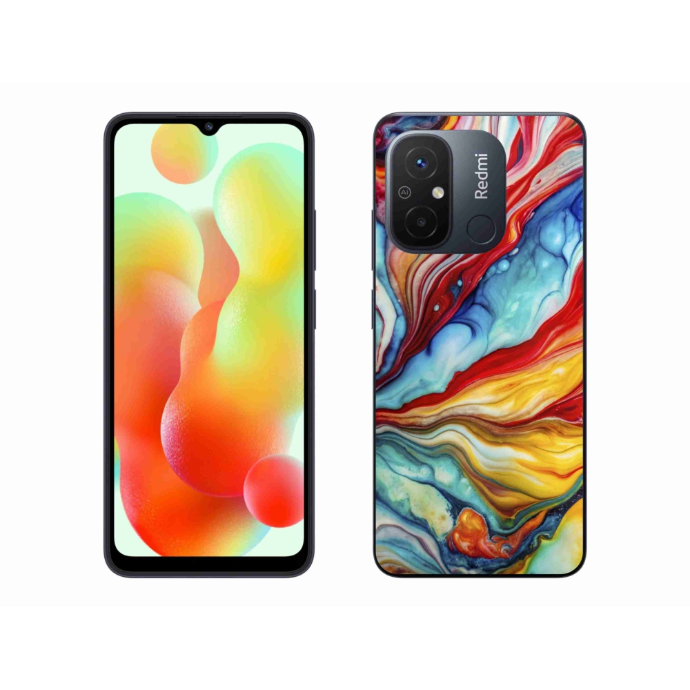 Gelový kryt mmCase na Xiaomi Redmi 12C - abstraktní motiv 58